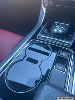 Jaguar Cup Holder Cover - XE / F Pace