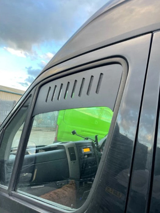VW Crafter (2006–2016) Window Vent Inserts – Stay Cool & Bug-Free