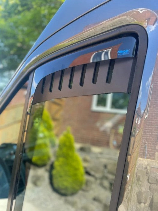 Ford Transit MK8 (2014–Present) Window Vent Inserts – Stay Cool & Bug-Free