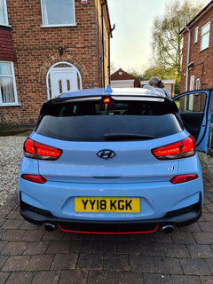 Hyundai I30N Brake Light Overlay