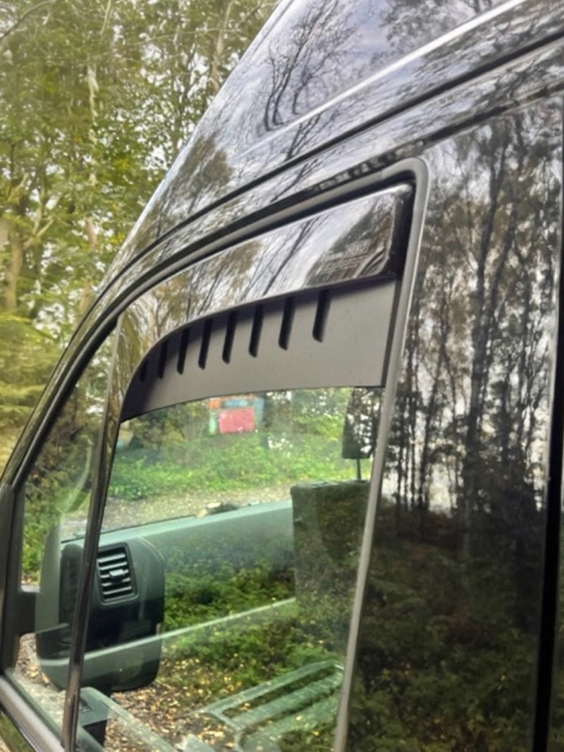 VW Crafter (2017–Present) Window Vent Inserts – Stay Cool & Bug-Free