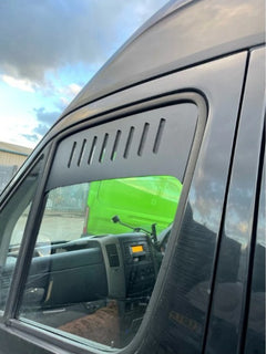 Mercedes Sprinter (2006+) Window Vent Inserts – Stay Cool & Bug-Free