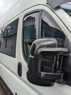 Peugeot Boxer (2006–Present) Window Vent Inserts – Stay Cool & Bug-Free
